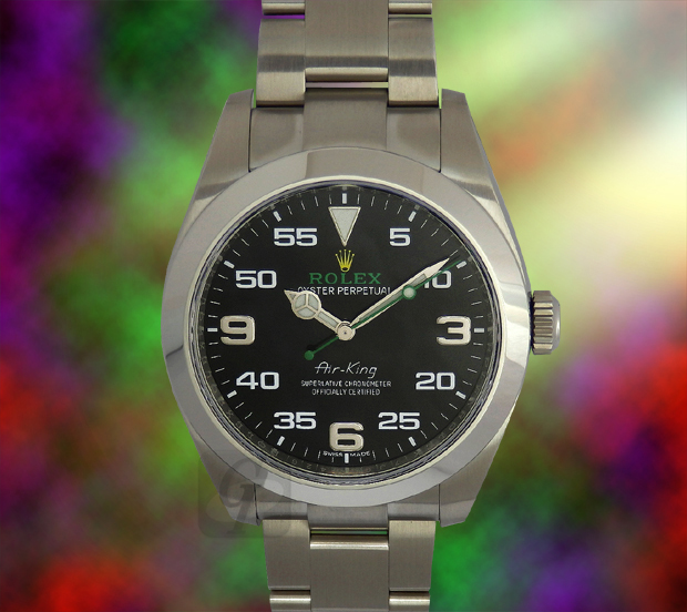 ROLEX】ロレックス エアキングは航空分野のポジションを狙う耐磁機能を
