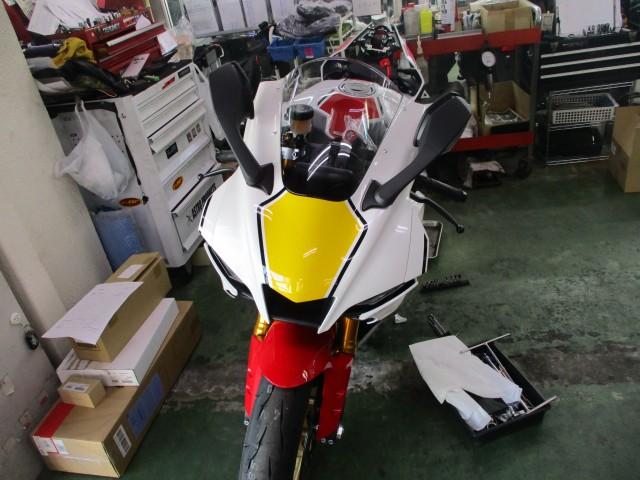 YZF－R1にアクティブ製フェンダーレスキットの取付をしました