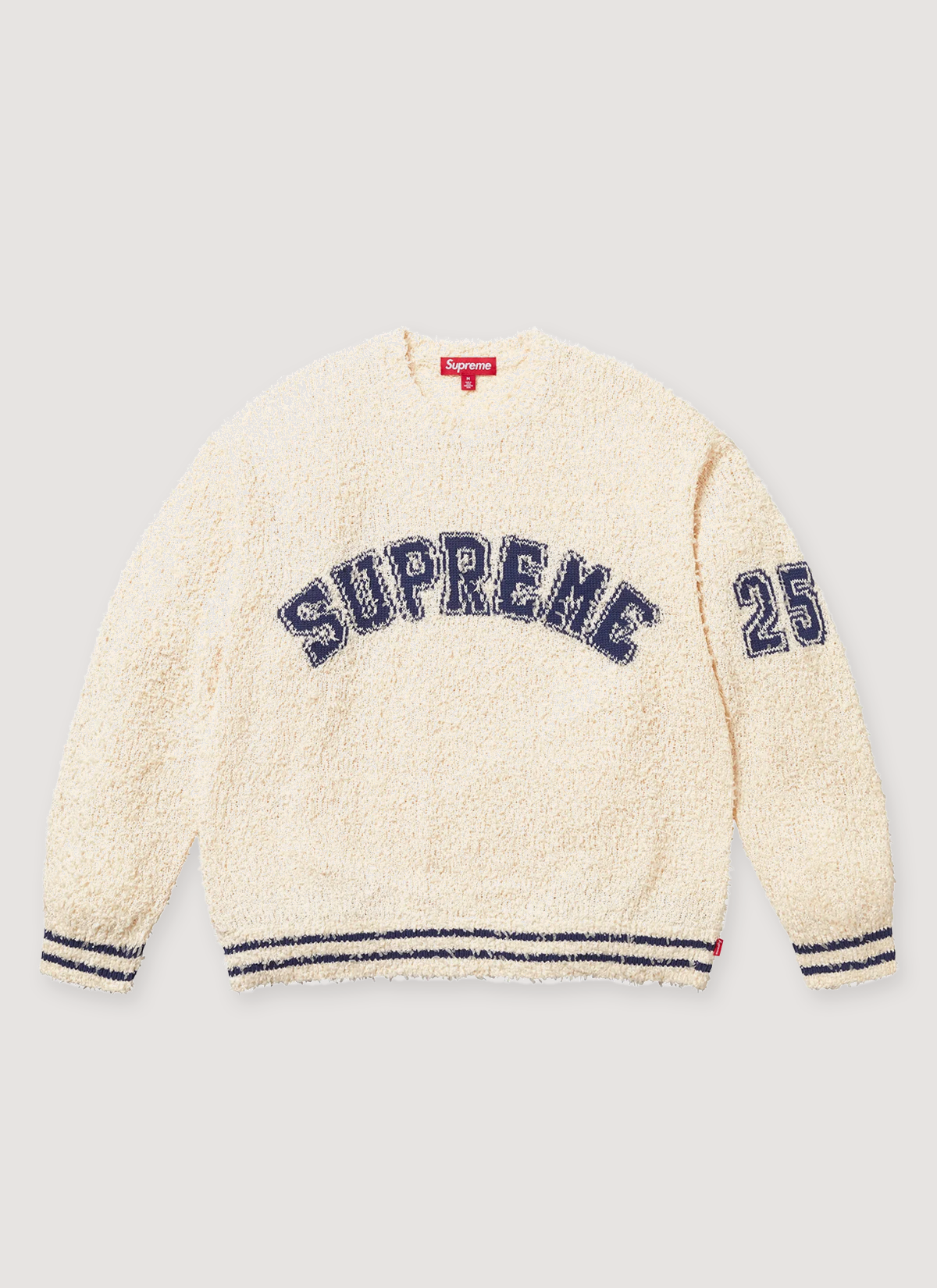 Supreme Textured Arc Sweater – PIECES
