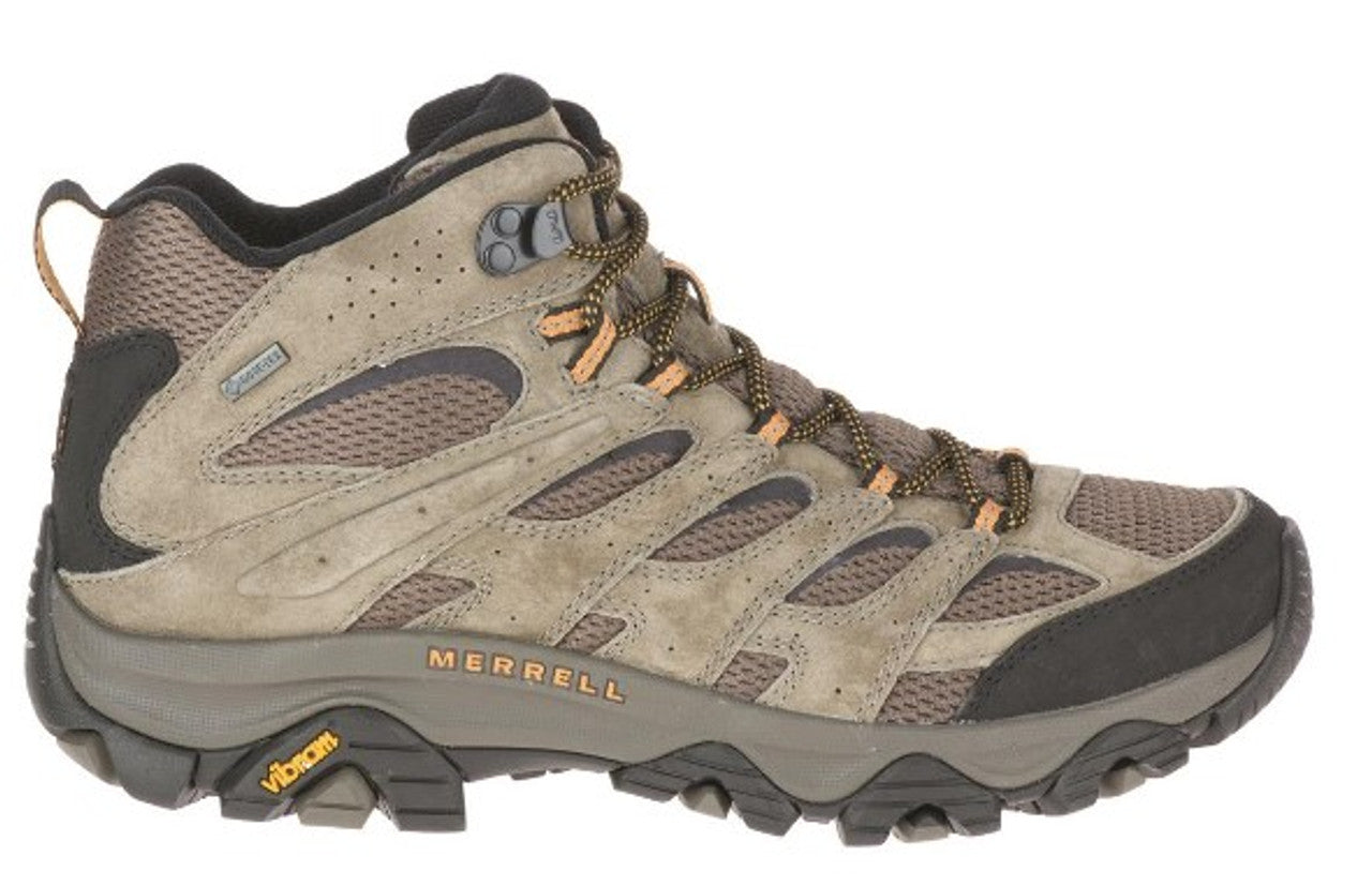 Merrell Men's Moab 3 Mid GORE-TEX Walnut – Pilcher's Shoes