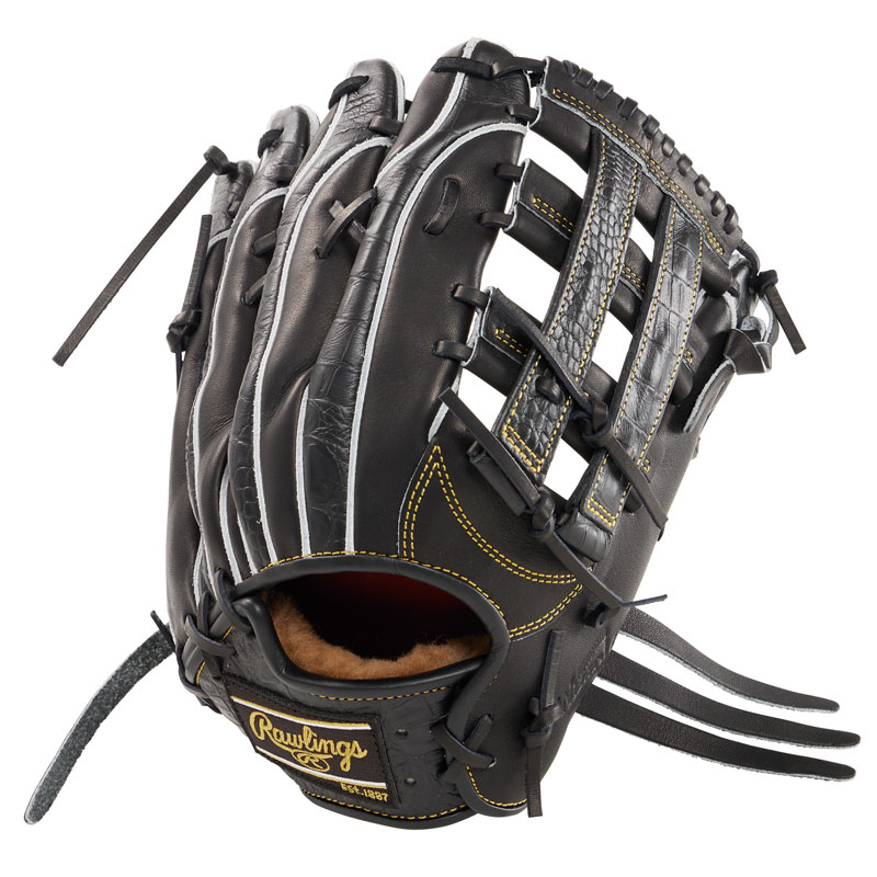 ローリングス Rawlings 硬式プロプEM B87MG ブラック/クロコ 硬式用
