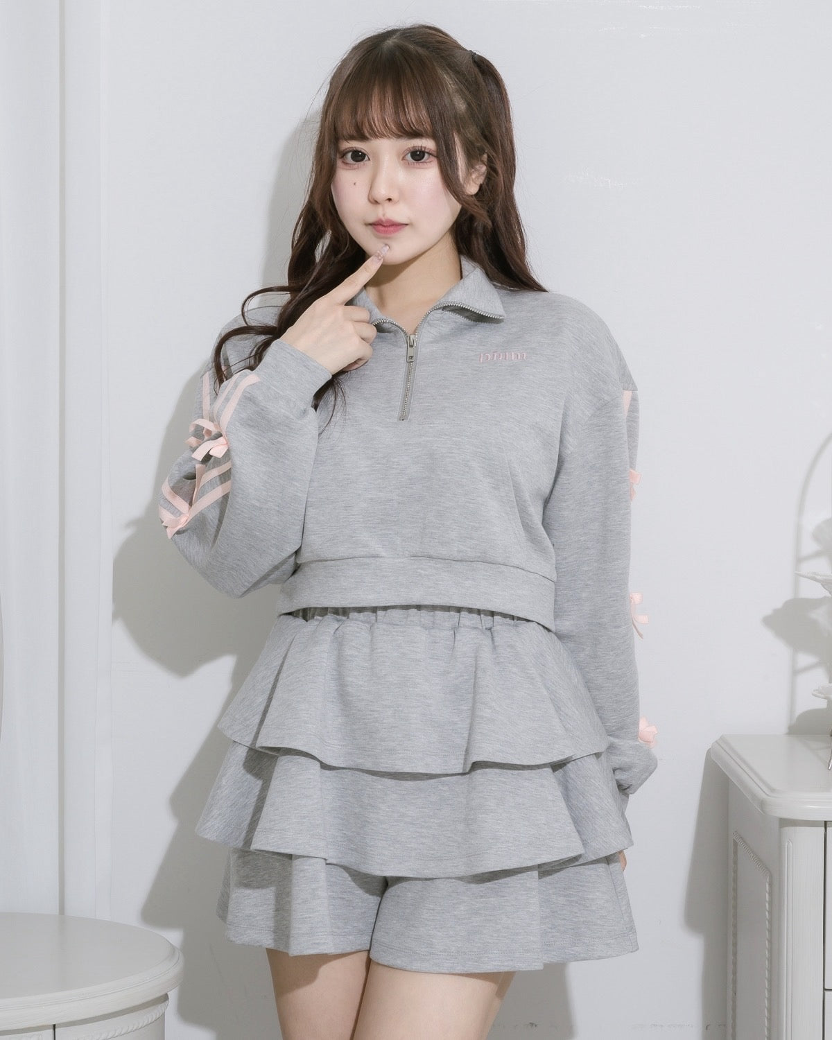 ダブルラインリボンジャージセットアップ – pium