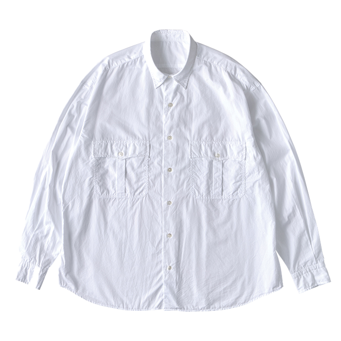 ROLL UP SHIRT (ALUMO FABRIC 160/3)（ロール アップ シャツ（アルモ