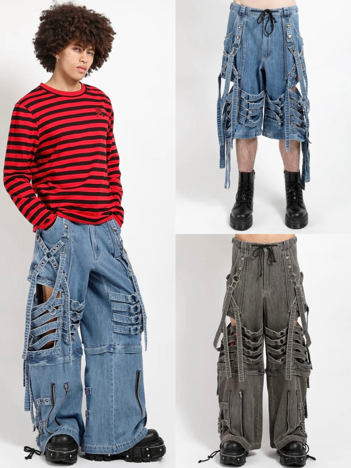 TRIPP nyc】SUPER CUT OUT PANT[JM7130M] / 【トリップ エヌワイシー