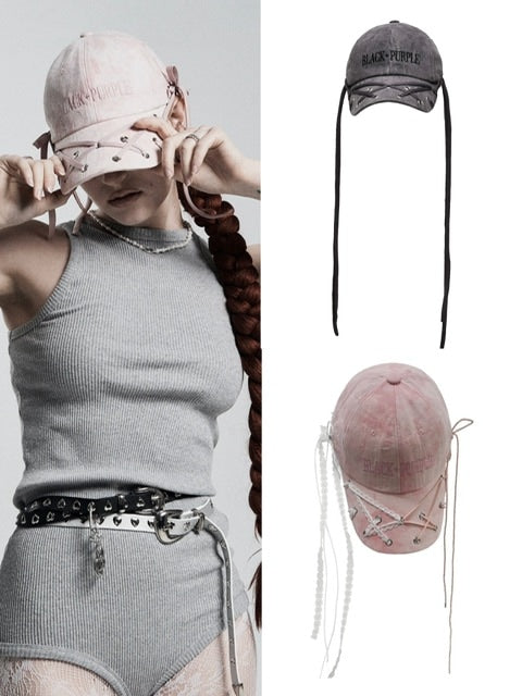BLACK PURPLE】Vortex strap eyelet cap – PRESSING WEB SHOP