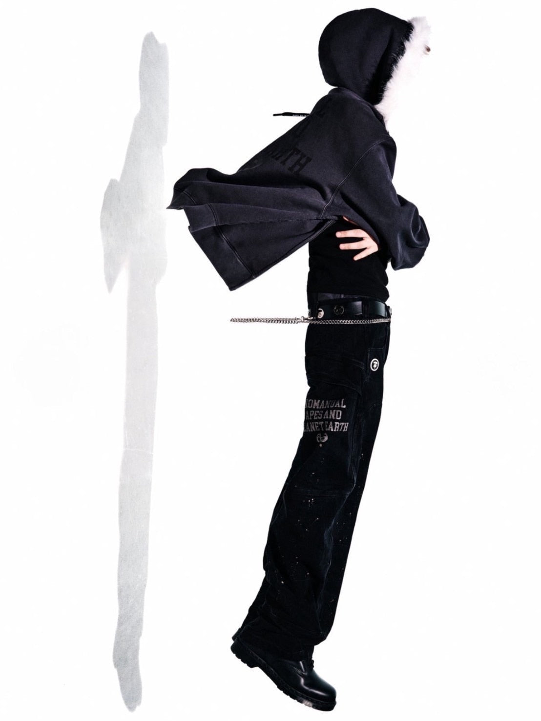 AAPE X NOMANUAL】AAPE X NOMANUAL HOODIE ZIP-UP 1 – PRESSING WEB SHOP