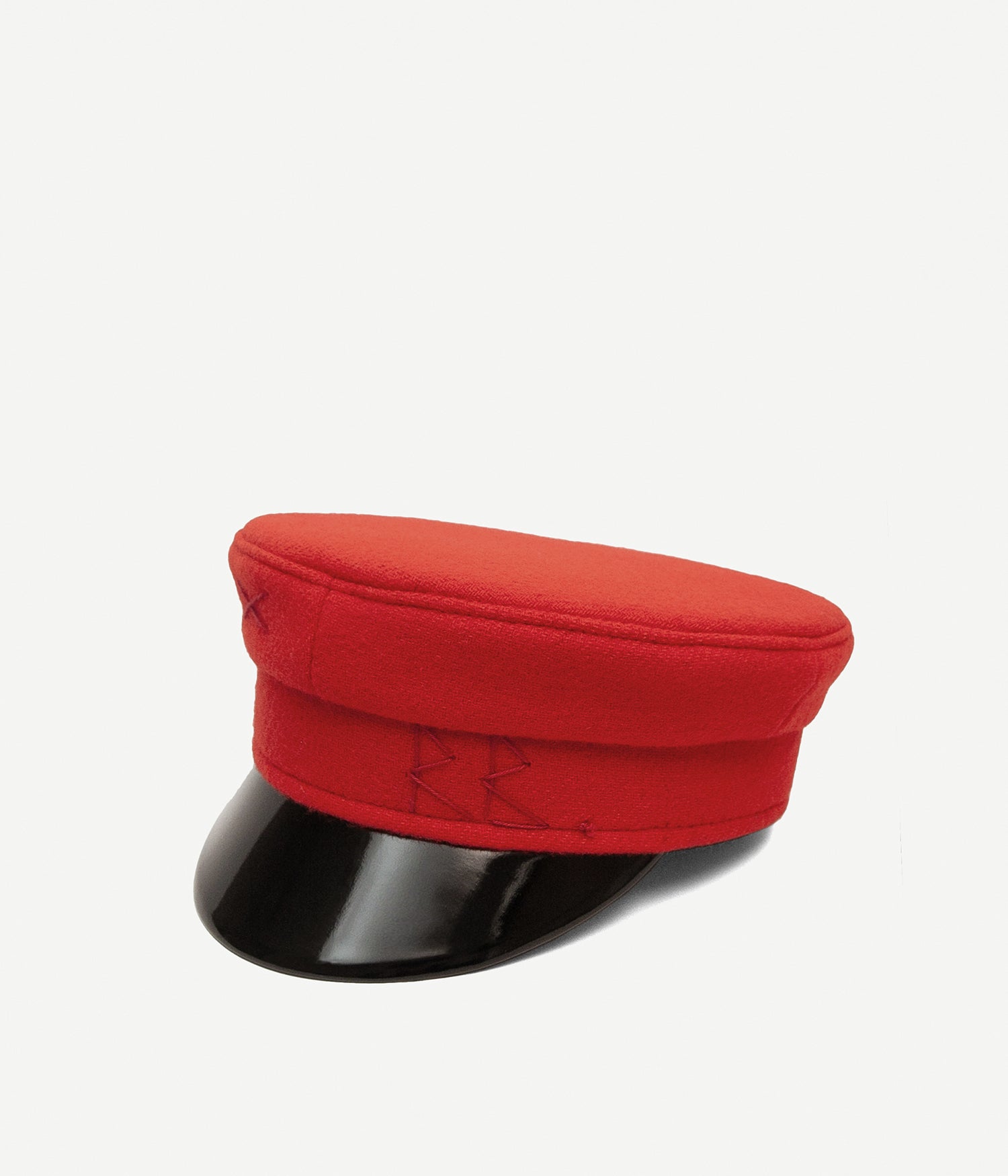 Red Wool Baker Boy Cap • Ruslan Baginskiy Hats & Accessories