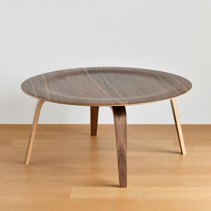 イームズプライウッドコーヒーテーブル ウッドベース 840mm CTW Herman