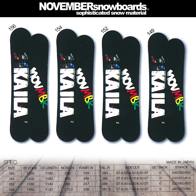 NOVEMBER ノーベンバー 15-16