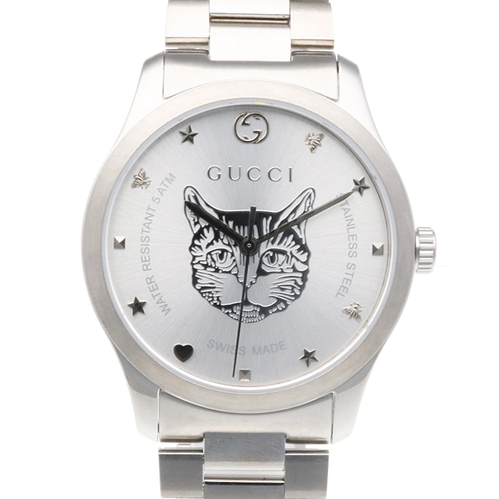 GUCCI グッチ Gタイムレス 腕時計 ステンレススチール 126.4/YA1264095