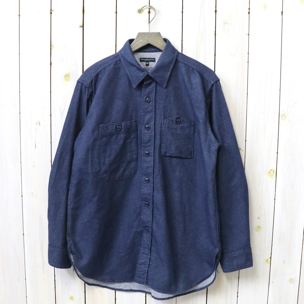 ENGINEERED GARMENTS : Work Shirt-Cotton Denim Flannel – Reggieshop