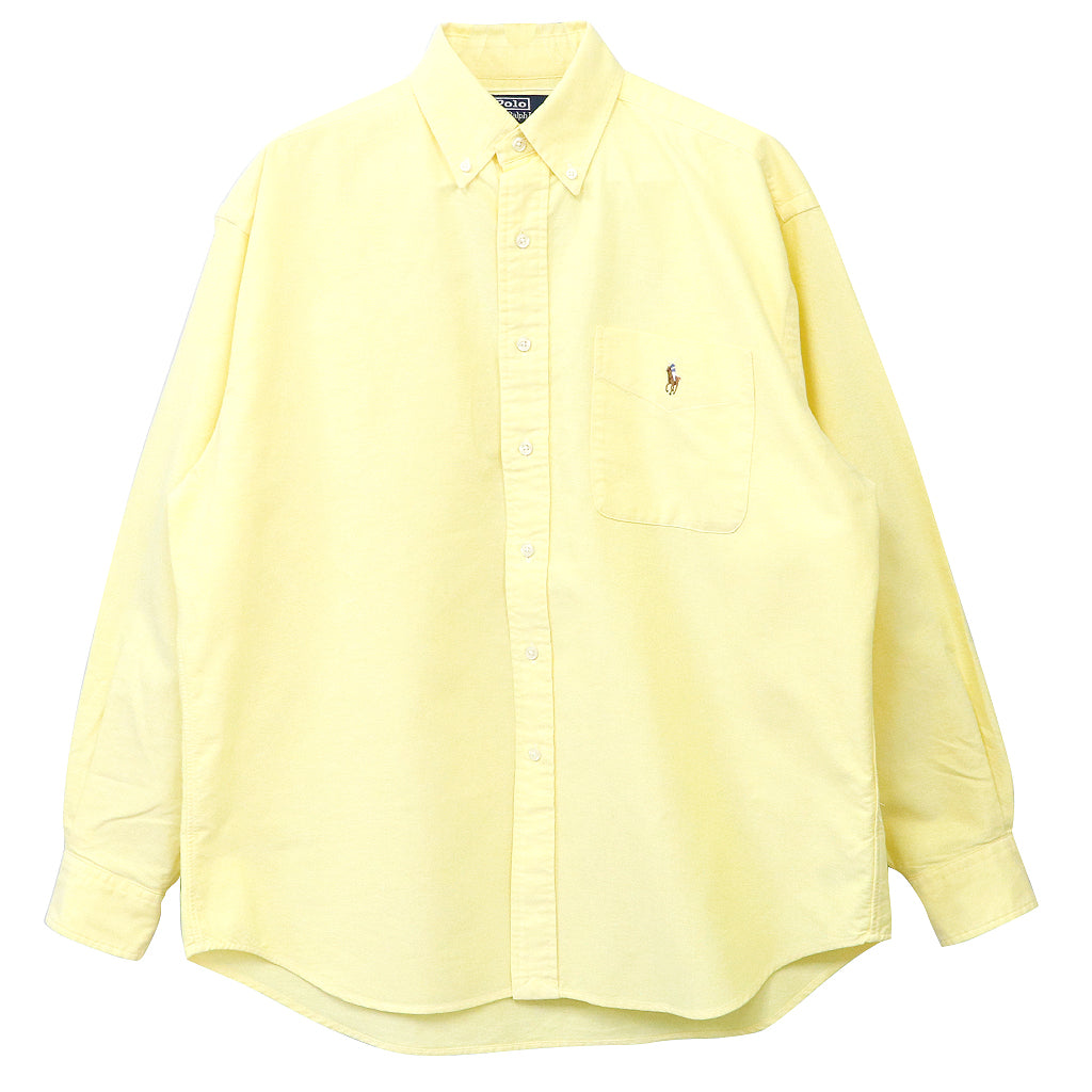 POLO RALPH LAUREN『ビッグフィット オックスフォードシャツ』(YELLOW