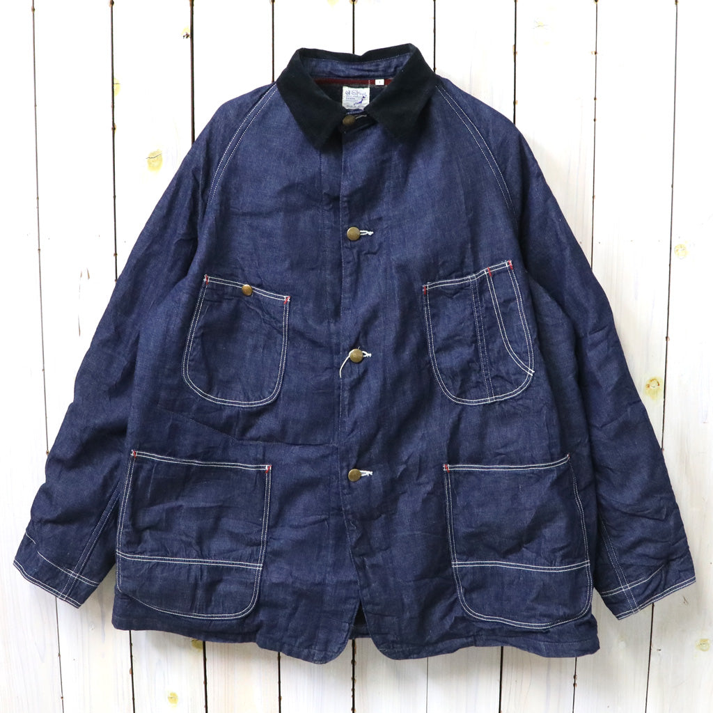 orSlow (オアスロウ) : WOOL LINER RELAX FIT DENIM COVERALL (ONE