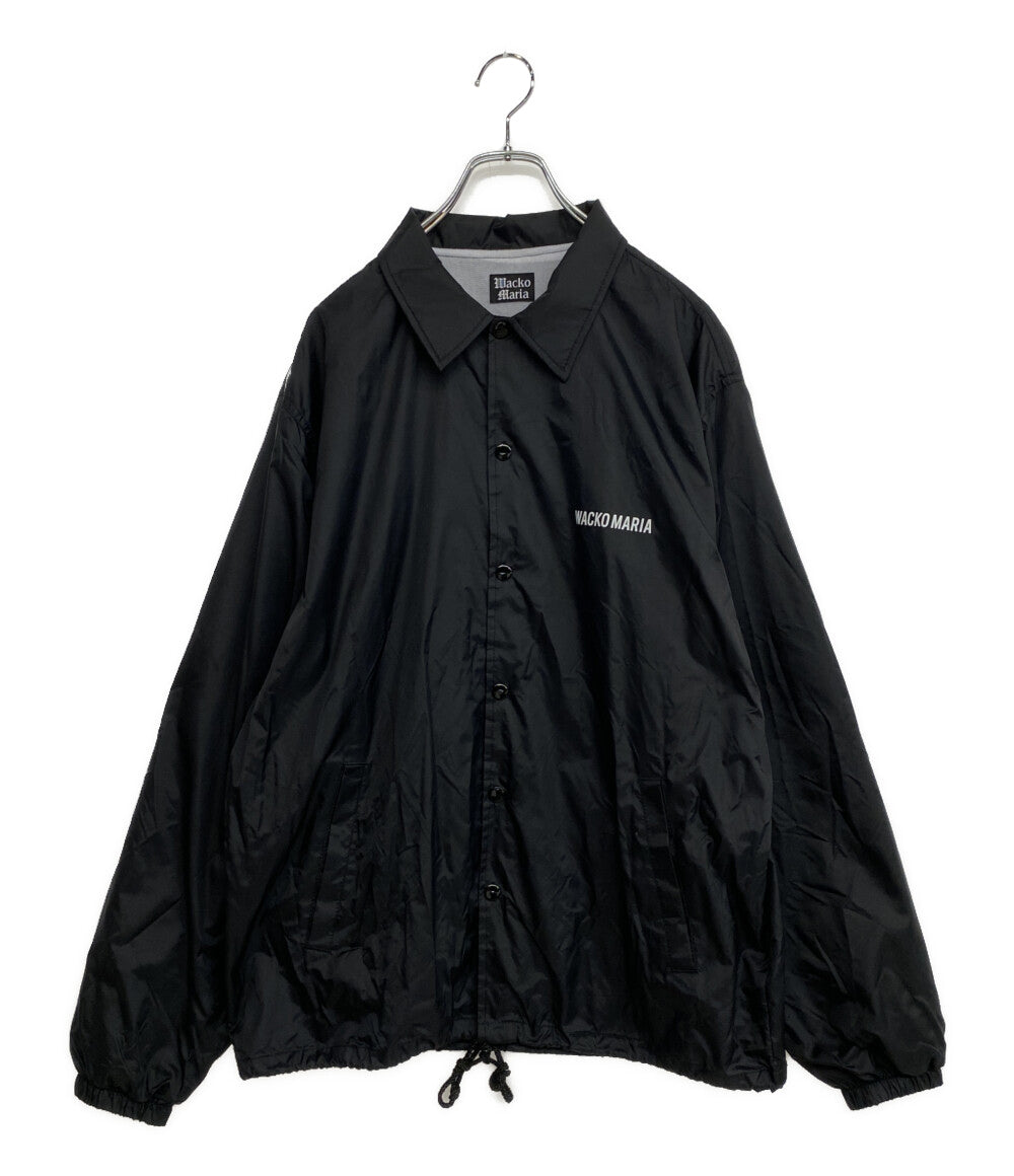 ワコマリア ナイロンコーチジャケット ブラック メンズ SIZE L WACKO