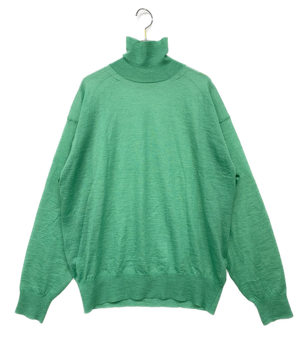 AURALEE ニット BABY MOHAIR HIGH GAUGE TURTLE KNIT レディース SIZE