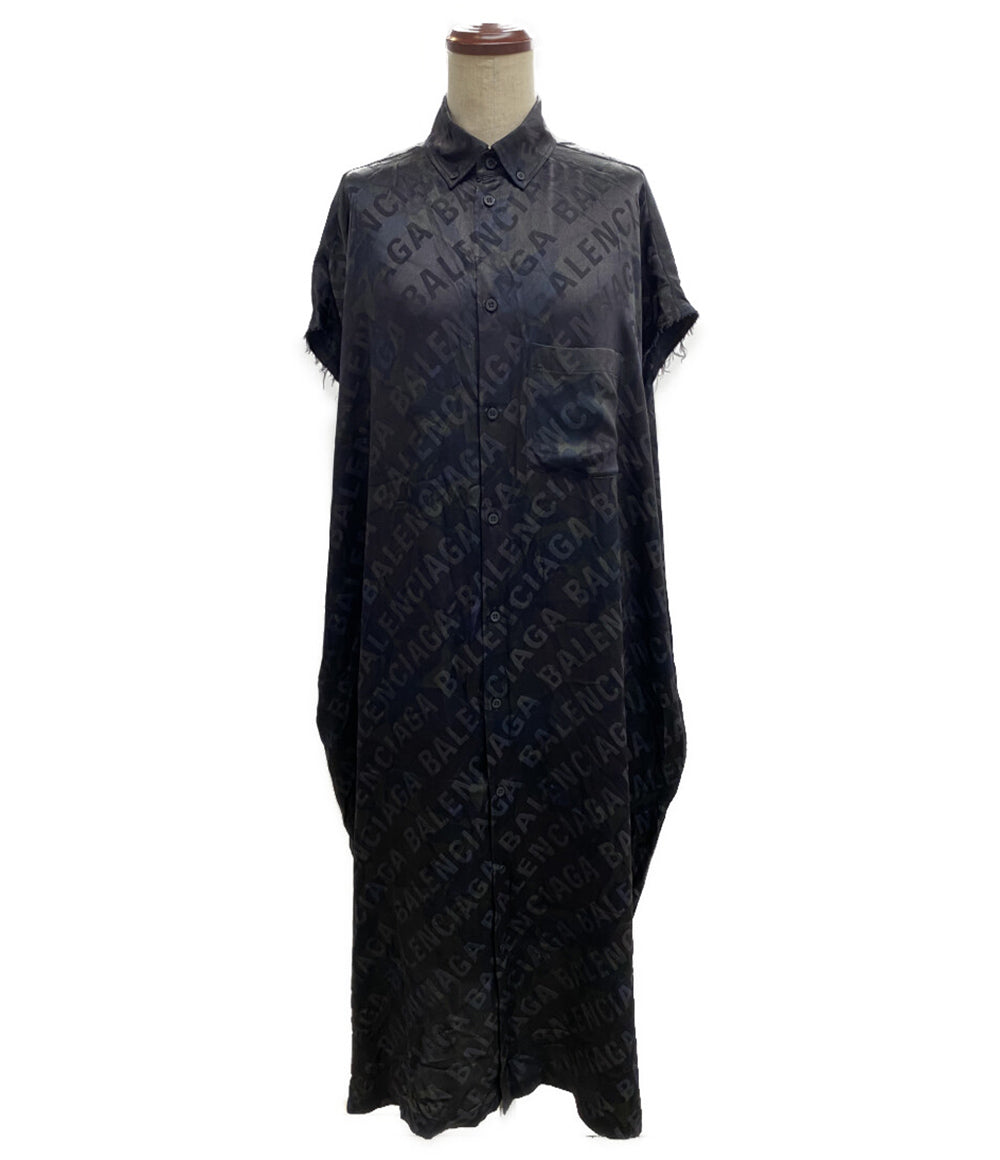 バレンシアガ ノースリーブワンピース シルク100 レディース SIZE 36