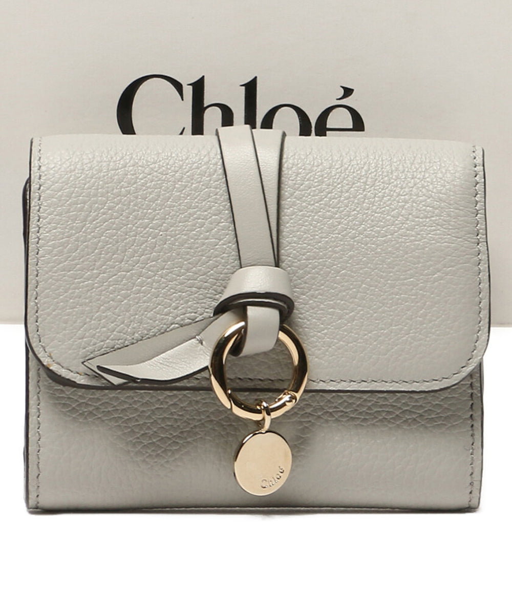Chloe 三つ折り財布 アルファベットスモールトリフォールド レディース