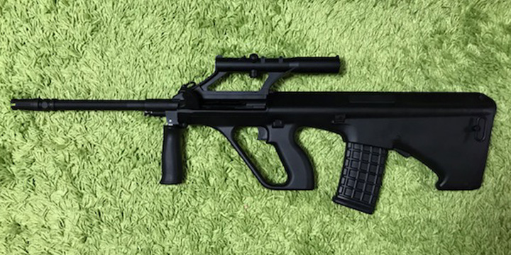 GHK／STEYR AUG A2 GBB（ステアーAUG）その3～問題点と改善：レール