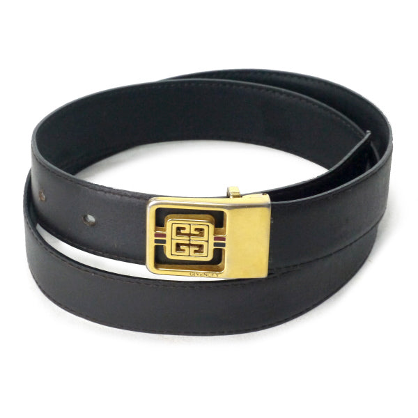GIVENCHY 4Gロゴバックルレザーベルト（黒） – Vintage Shop Rococo