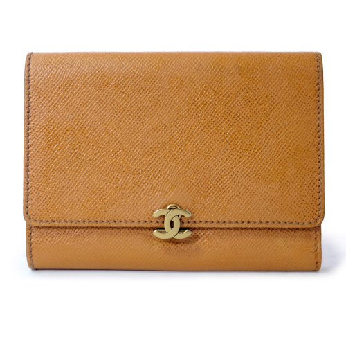 OLD CHANEL ココマーク キャビアスキン 財布（茶） – Vintage Shop Rococo