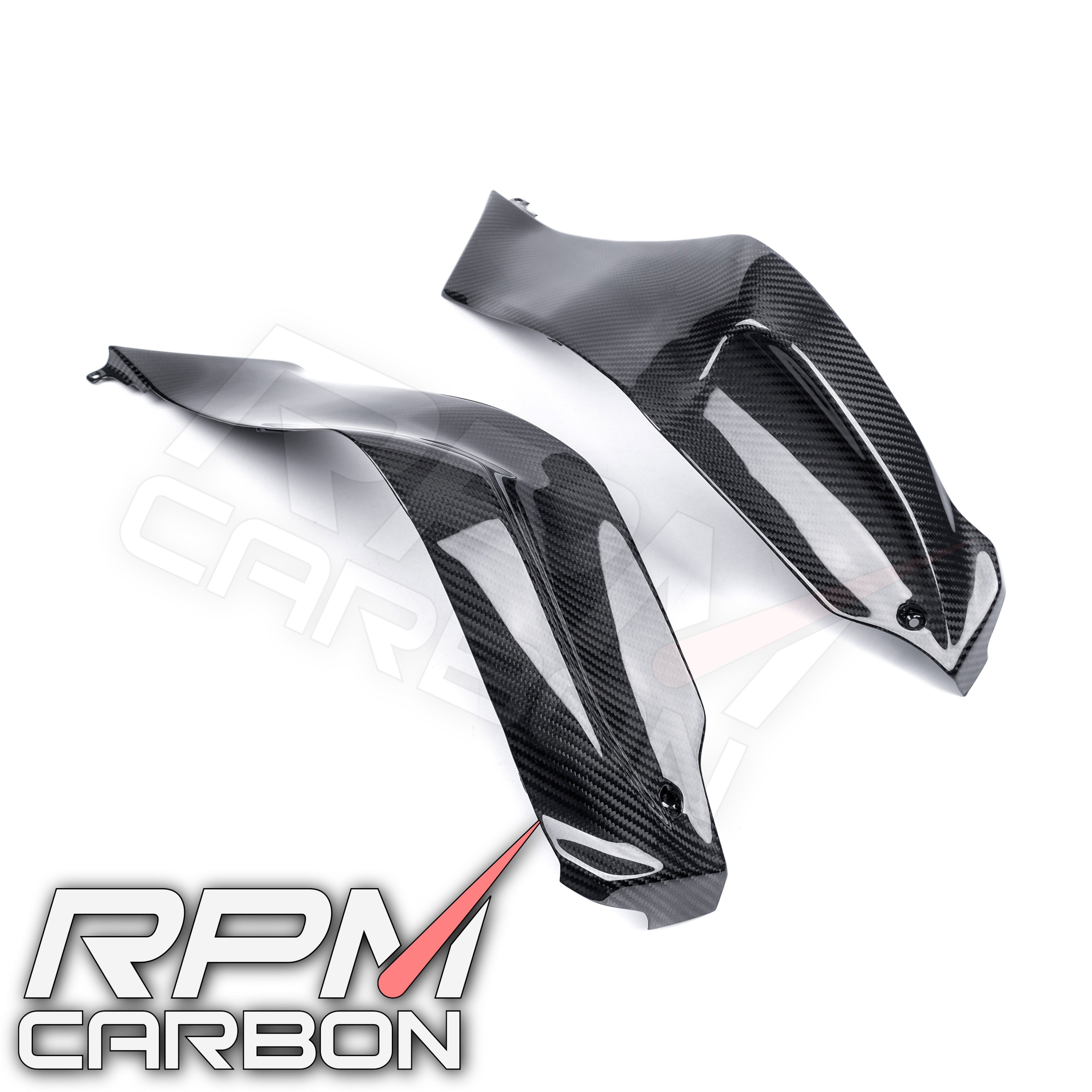 Carbon Fiber Kawasaki ZX-10R ZX-10RR Tank Side Panels