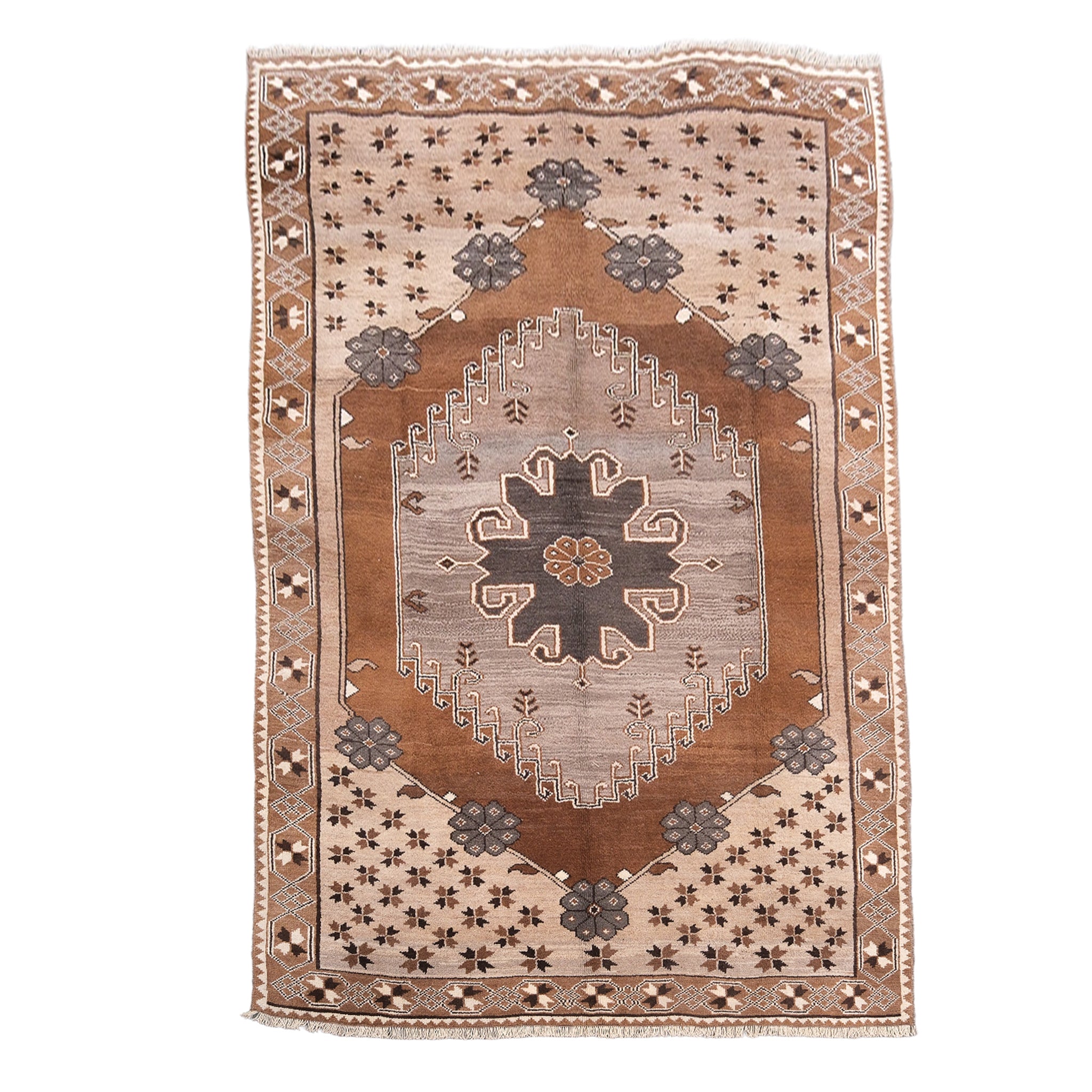 Z554 Handwoven Vintage Rug 7'5 x 10'2 – Zuma Imports