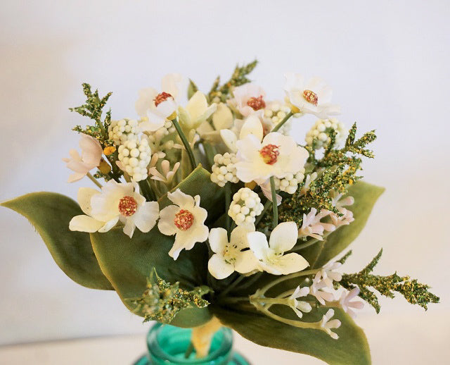 ミックスフラワーピック 17cm フェイクフラワー アーティフィシャル