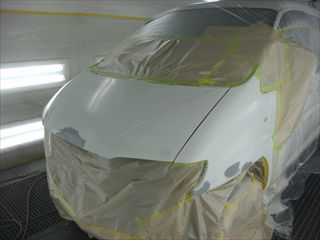 三菱のデリカスペースギア（GF-PD6W）：傷の修理方法と費用