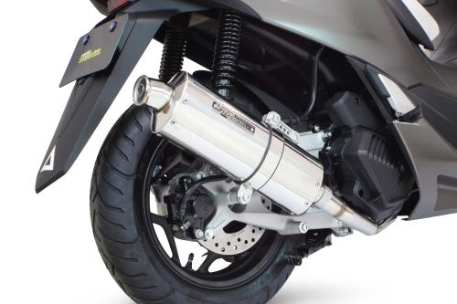 SPECIAL PARTS TAKEGAWA / パワーサイレントオーバルマフラー(政府認証)