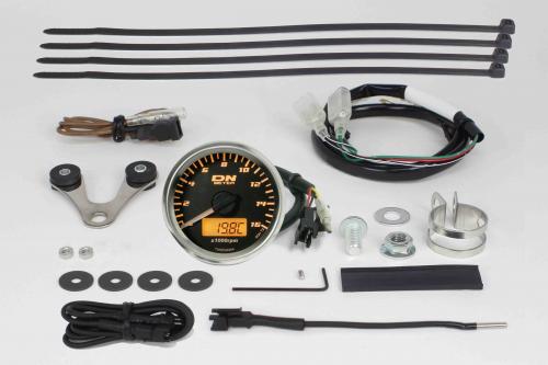 SPECIAL PARTS TAKEGAWA / Φ48スモールDNタコメーターキット(オレンジLED)