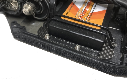 グラファイトバッテリーホルダー スペアリング付き [TE-AEYZ2BH