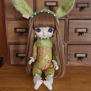 福寿 梨理 Cuddle a Fluffy Profile テディベア・アーティストミュージアム