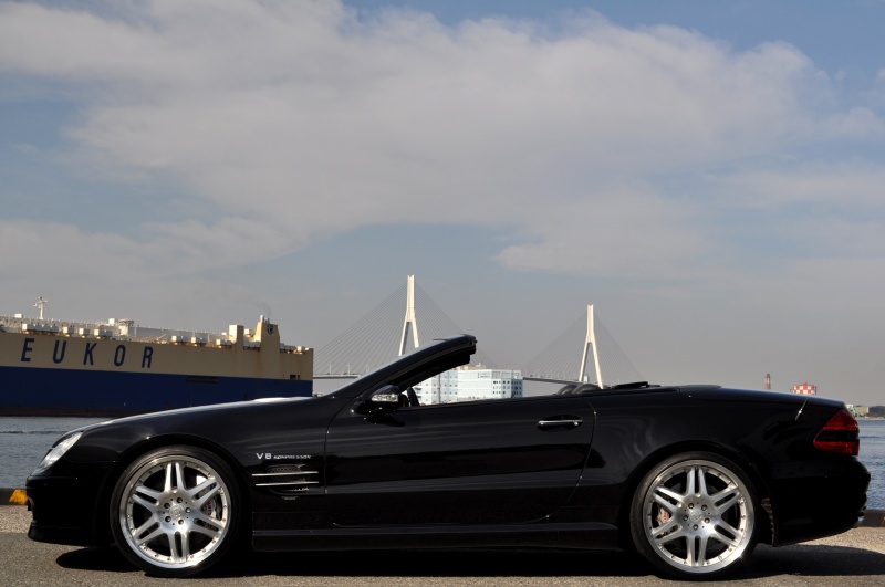 ブラバス SLクラス BRABUS K8-SL 超希少モデル法人禁煙HDDナビ地デジ