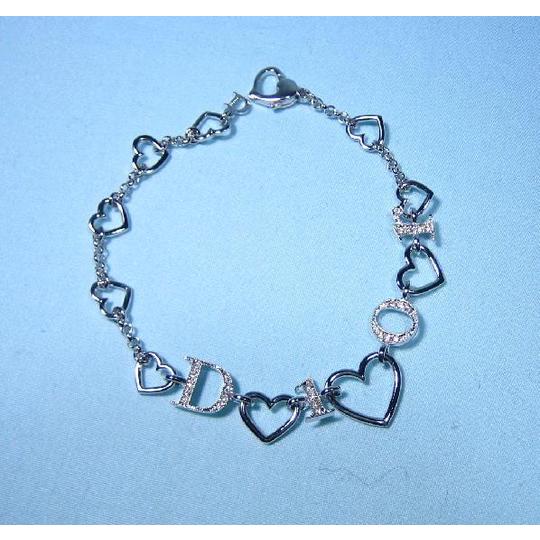 クリスチャン ディオール(Dior) ブレスレット ハート＆ロゴ 商品詳細