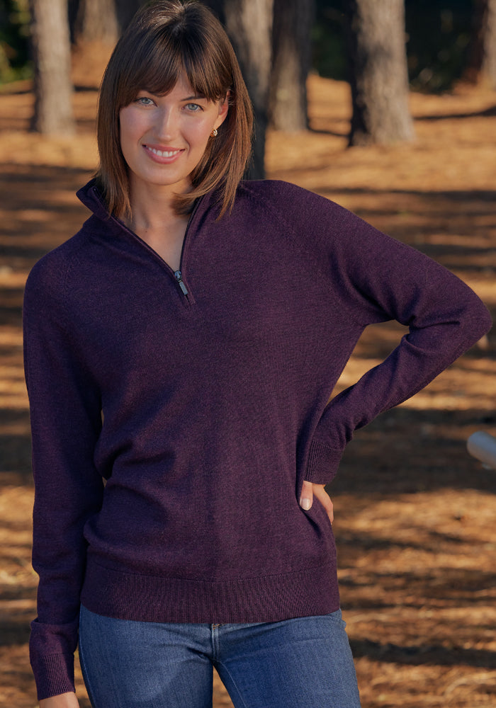 Collins Half Zip Sweater – Woolx