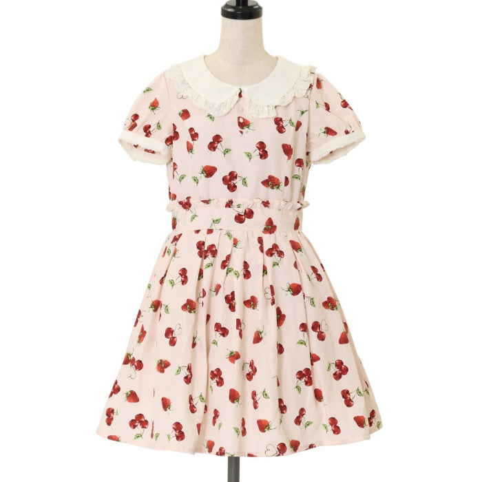 USED】【Mサイズ】チェリーベリーワンピース | Ank Rouge Wunderwelt