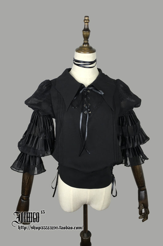 いばらの海」コウモリ襟ブラウス | ICHIGO15 | ロリータ ゴスロリ