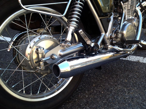 SR400用 PRUNUSマフラー | YSP川口