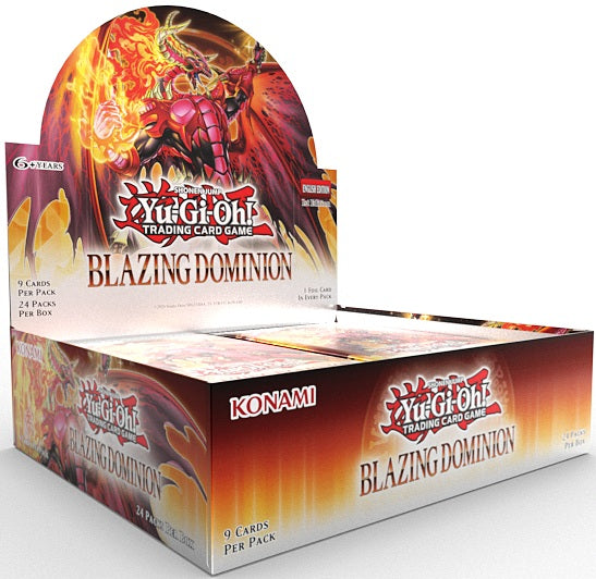 Yu-Gi-Oh! Blazing Dominion Booster Box – Game Shack