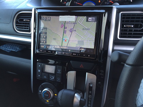 LA600S タント BIG-X 8インチナビインストール by garage T．S