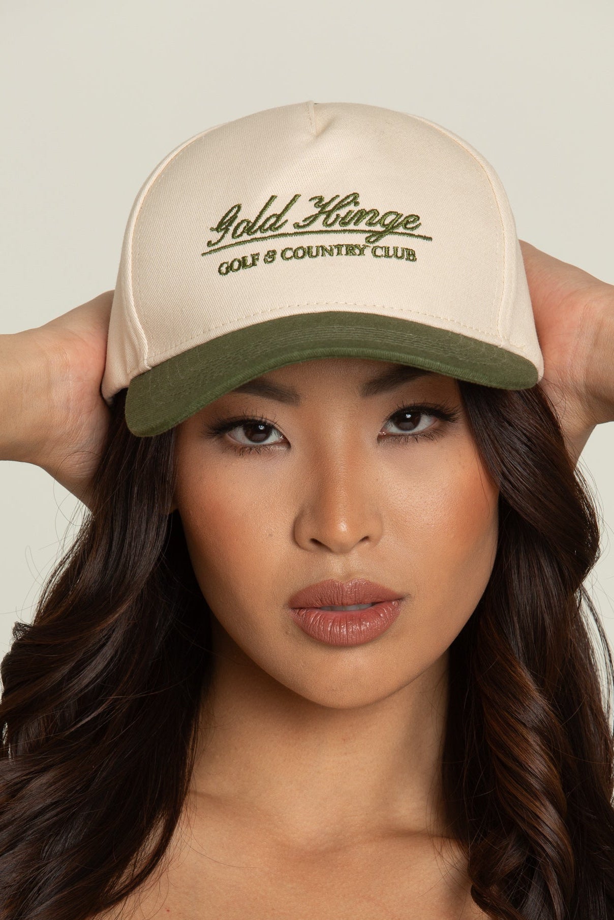Green GH Country Club Hat – Gold Hinge