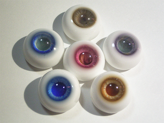 ◇グラスアイ(人形用義眼)のサイト◇グラスアイねこひげ工房◇GLASS