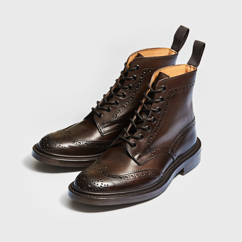 ブーツ | M5634 STOW / ESPRESSO BURNISHED (DAINITE SOLE) - Tricker's
