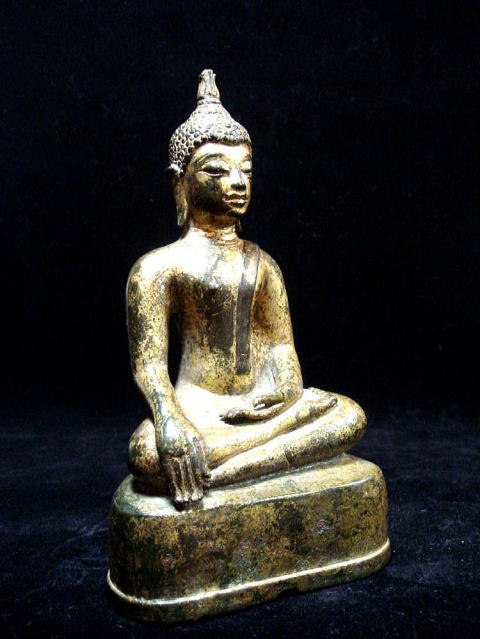 東南アジア仏教美術 sa88 仏陀坐像 ランナー・タイ美術 チェンセーン