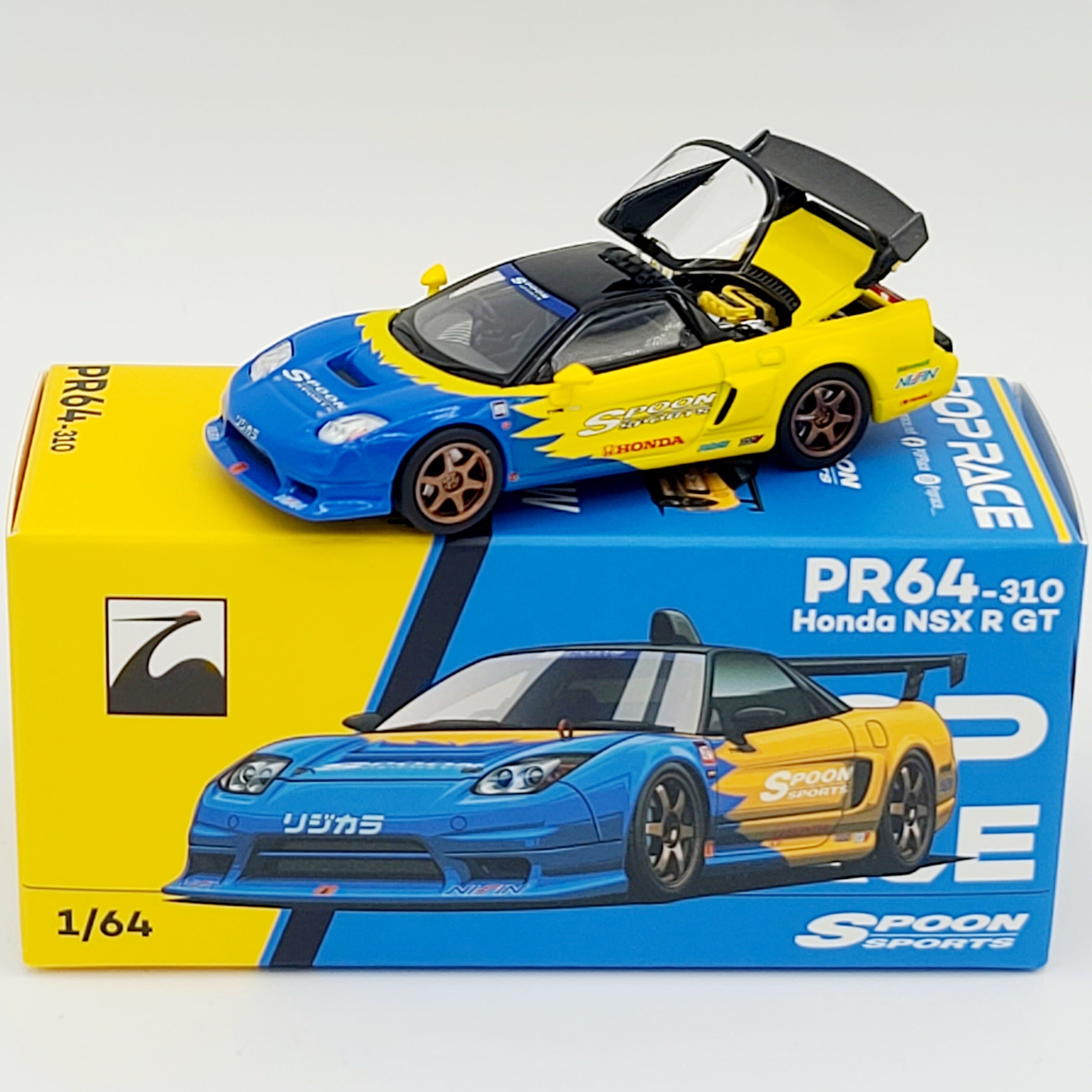Pop Race Honda NSX R GT - 1:64, Spoon Racing (2026 Limited Edition)