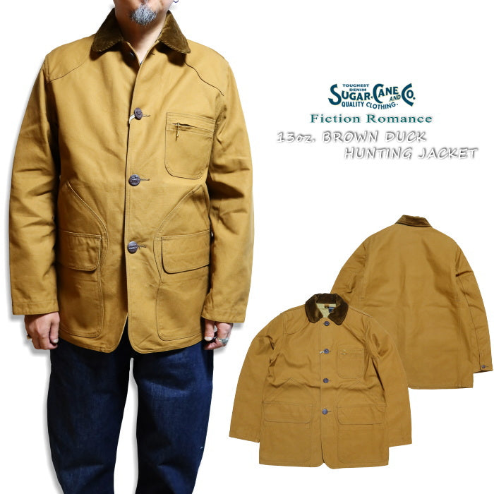 SUGAR CANE シュガーケーン FICTION ROMANCE 13oz.ブラウンダック