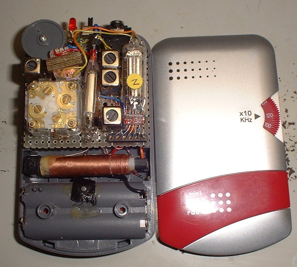 SMT管2球ポケットラジオの製作