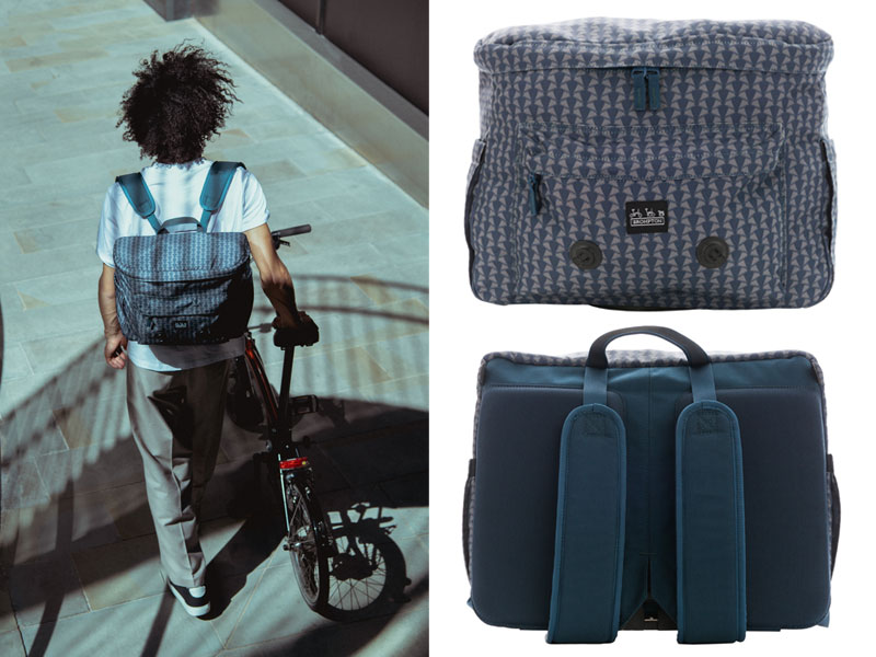 CYCLETECH-IKD : BROMPTON Backpack 14L Liberty - Navy