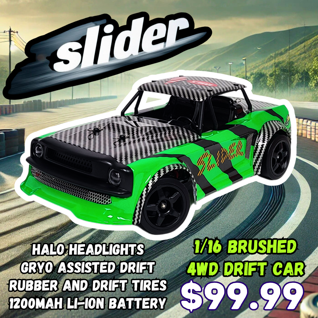 IMEX 1/16th Scale Slider 4WD Drift Car – IMEX Model Company
