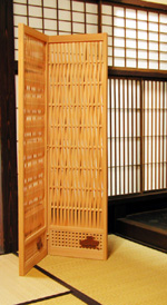 ショッピング ‐ 和風パーテーション（間仕切り）－衝立【井波彫刻】